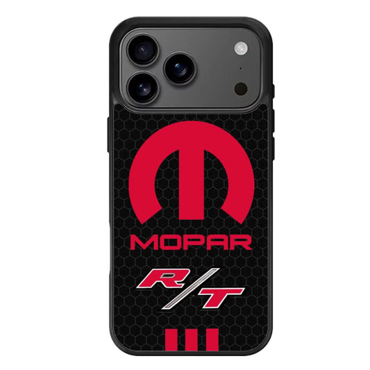 Mopar RT Logo Black Stripe iPhone 17 Pro Max Case
