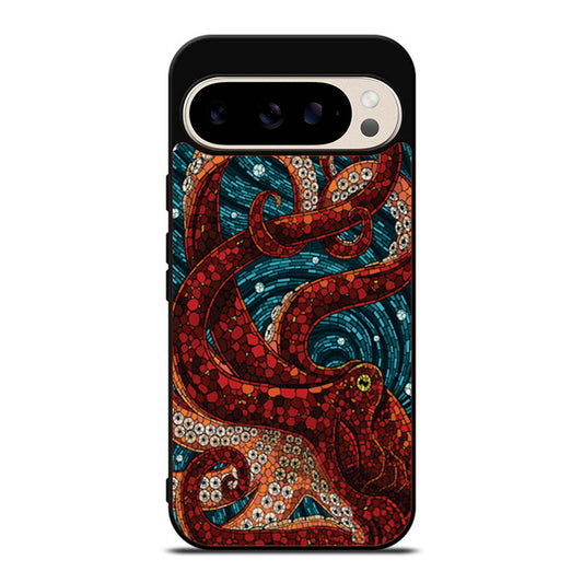 Mosaic Octopus Art Google Pixel 9 Pro Case