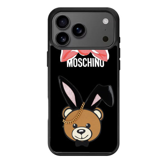 Moschino Cute Black iPhone 17 Pro Max Case