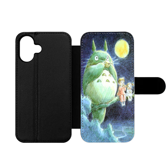 My Neighbor Totoro In Tree Wallet iPhone Case