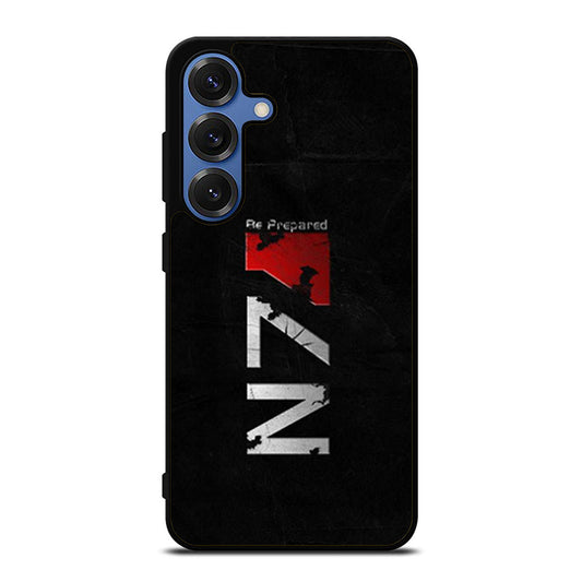 N7 Mass Effect Black Samsung S25 Ultra Case