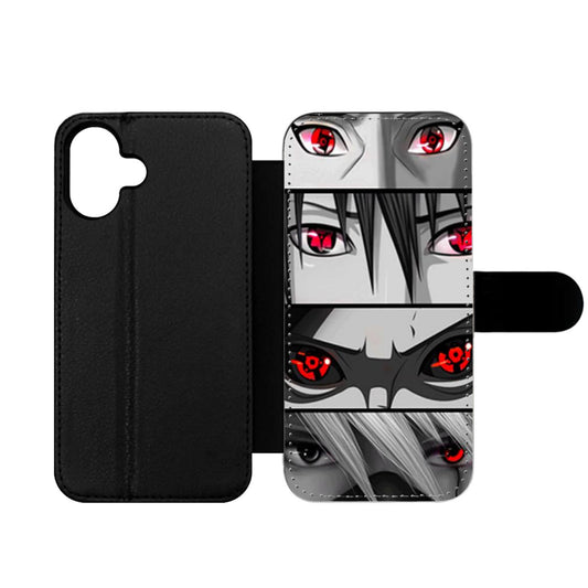 NARUTO SHARINGAN EYE ANIME Wallet iPhone Case