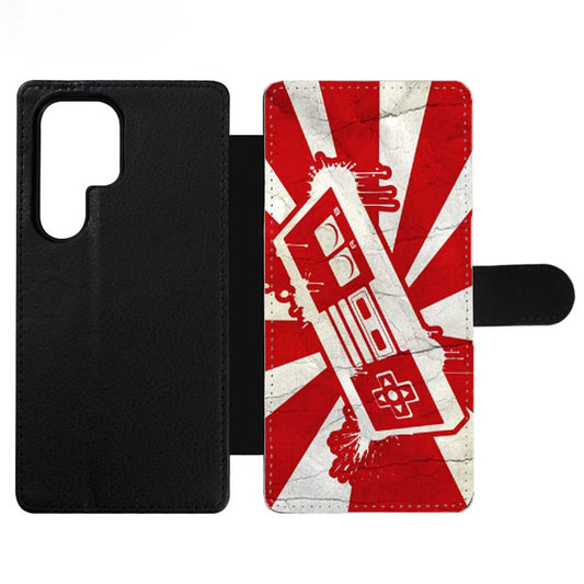 NINTENDO CONTROLLER ART RETRO Wallet Samsung Case