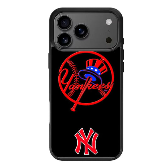 NY Yankees Black iPhone 17 Pro Max Case