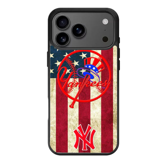NY Yankess US Flag iPhone 17 Pro Max Case