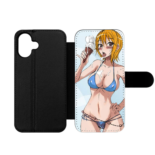Nami In Sexy Bikini Wallet iPhone Case