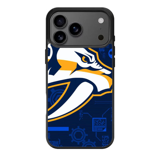 Nashville Predators Wallpaper iPhone 17 Pro Max Case