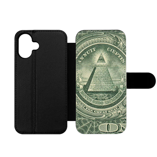 New World Order Wallet iPhone Case