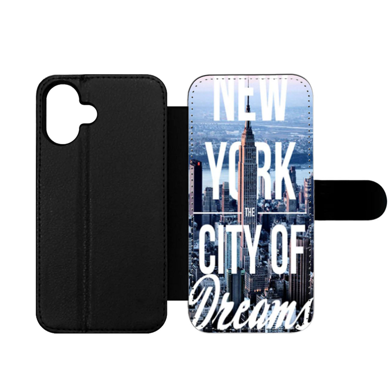 New York The City of Dreams Wallet iPhone Case