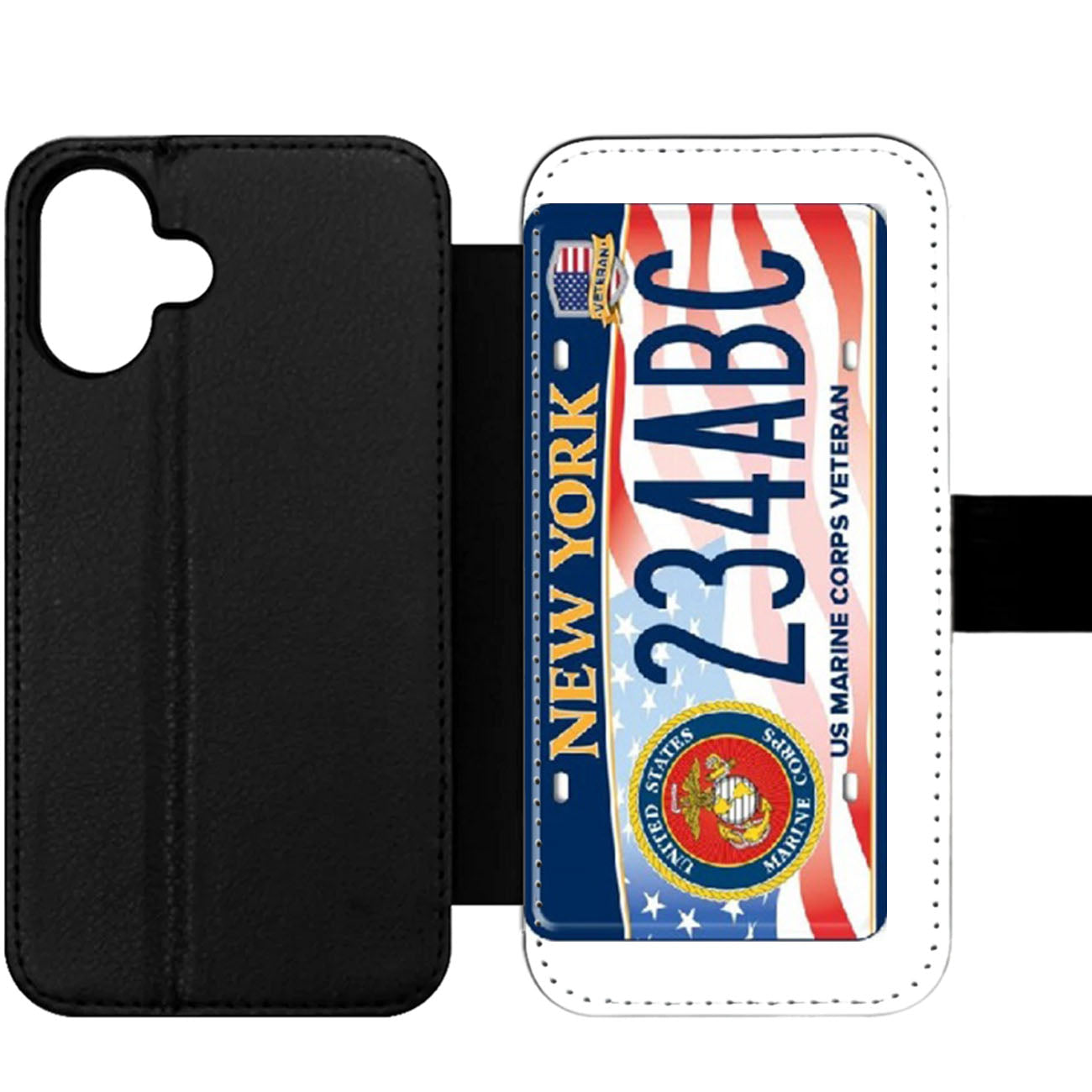 New Yorks First Ever Veteran License Plate Wallet iPhone Case