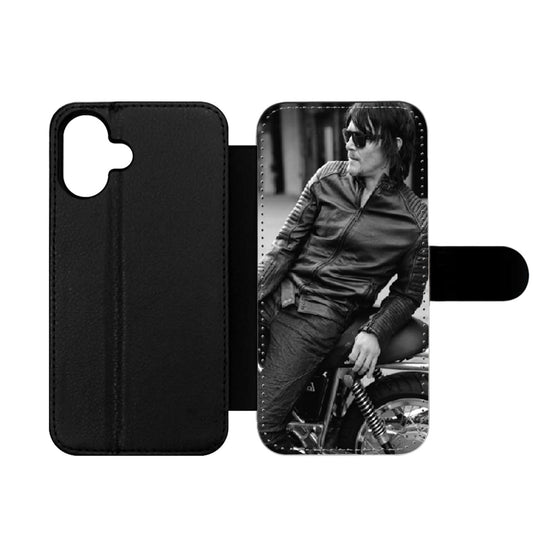 Norman Reedus Mens Health Wallet iPhone Case