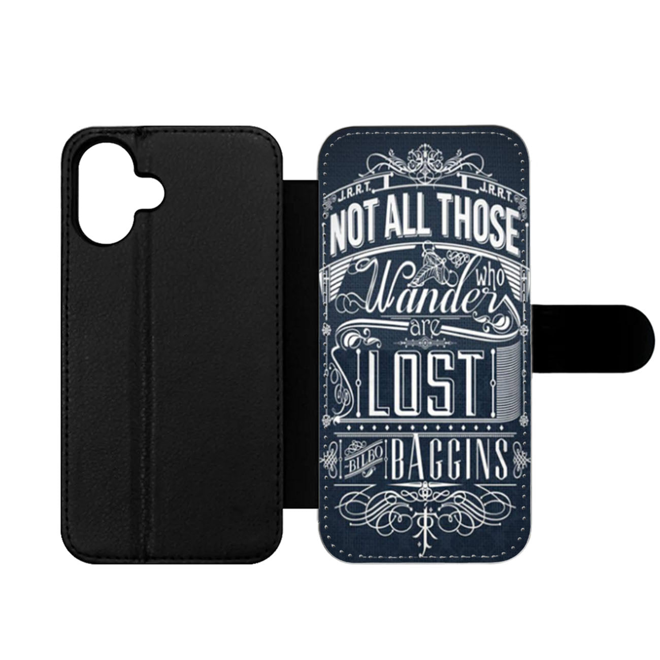 Not All Who Wander Are Lost Wallet iPhone Case
