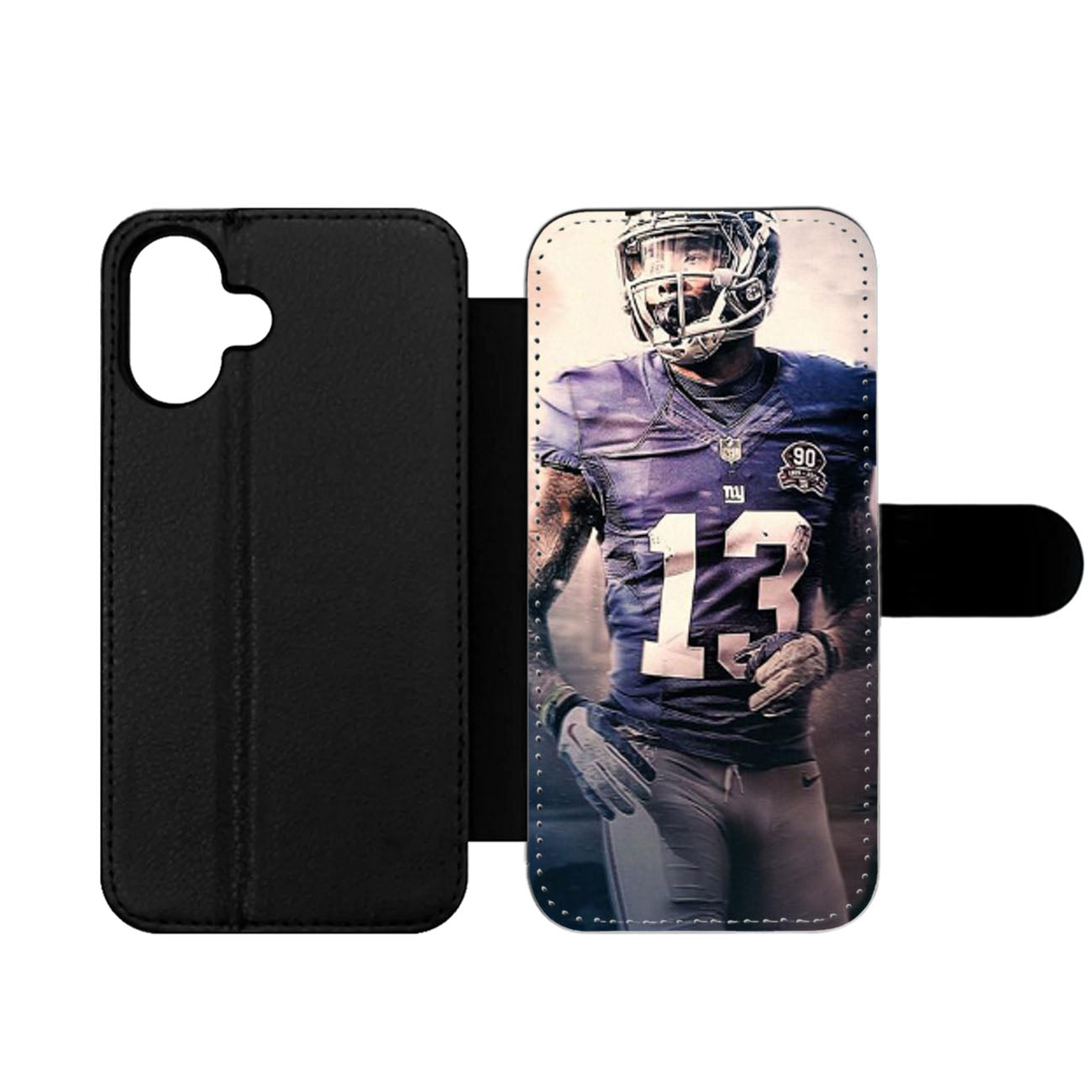 ODELL BECKHAM NY GIANTS TWO Wallet iPhone Case