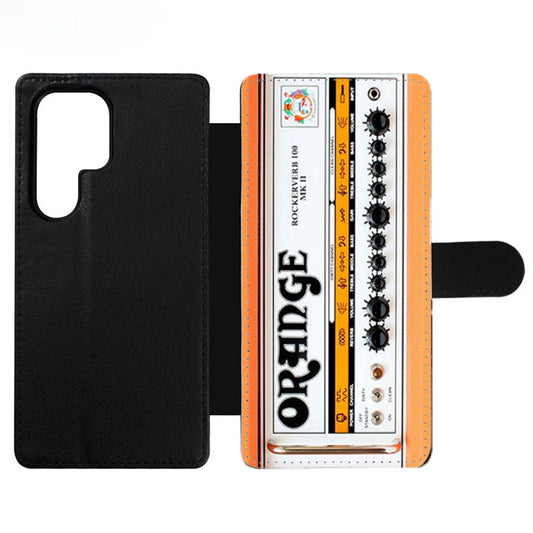ORANGE GUITAR BASS AMP HEAD Wallet Samsung Case