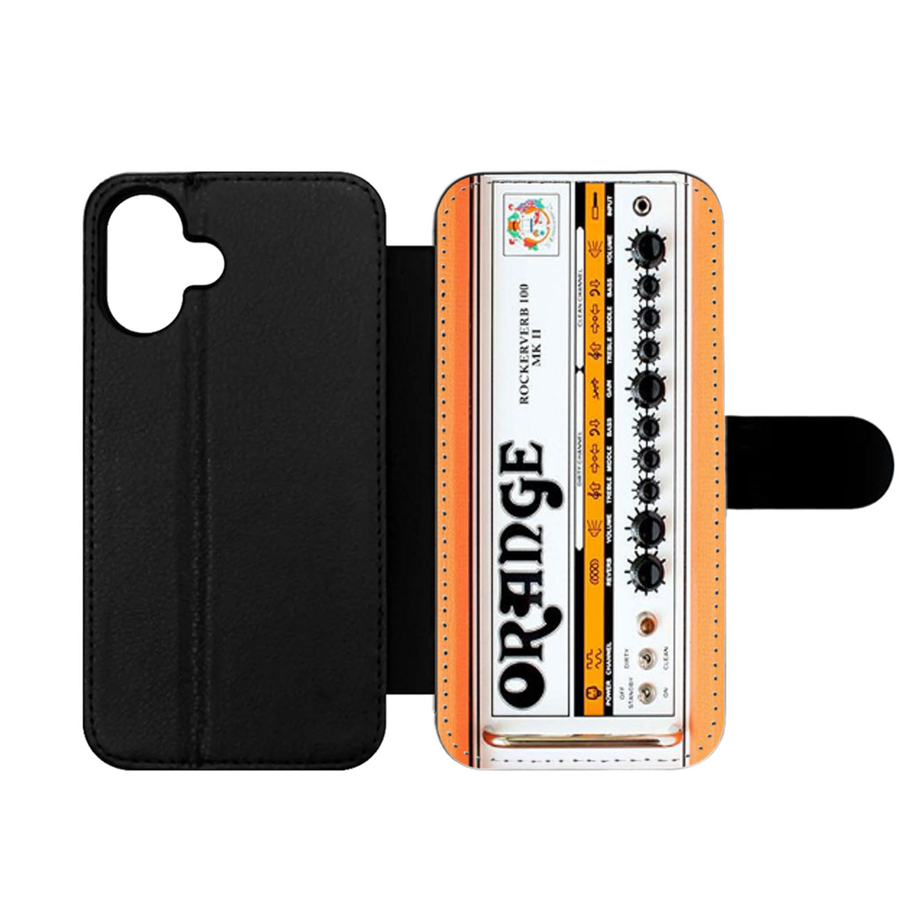 ORANGE GUITAR BASS AMP HEAD Wallet iPhone Case