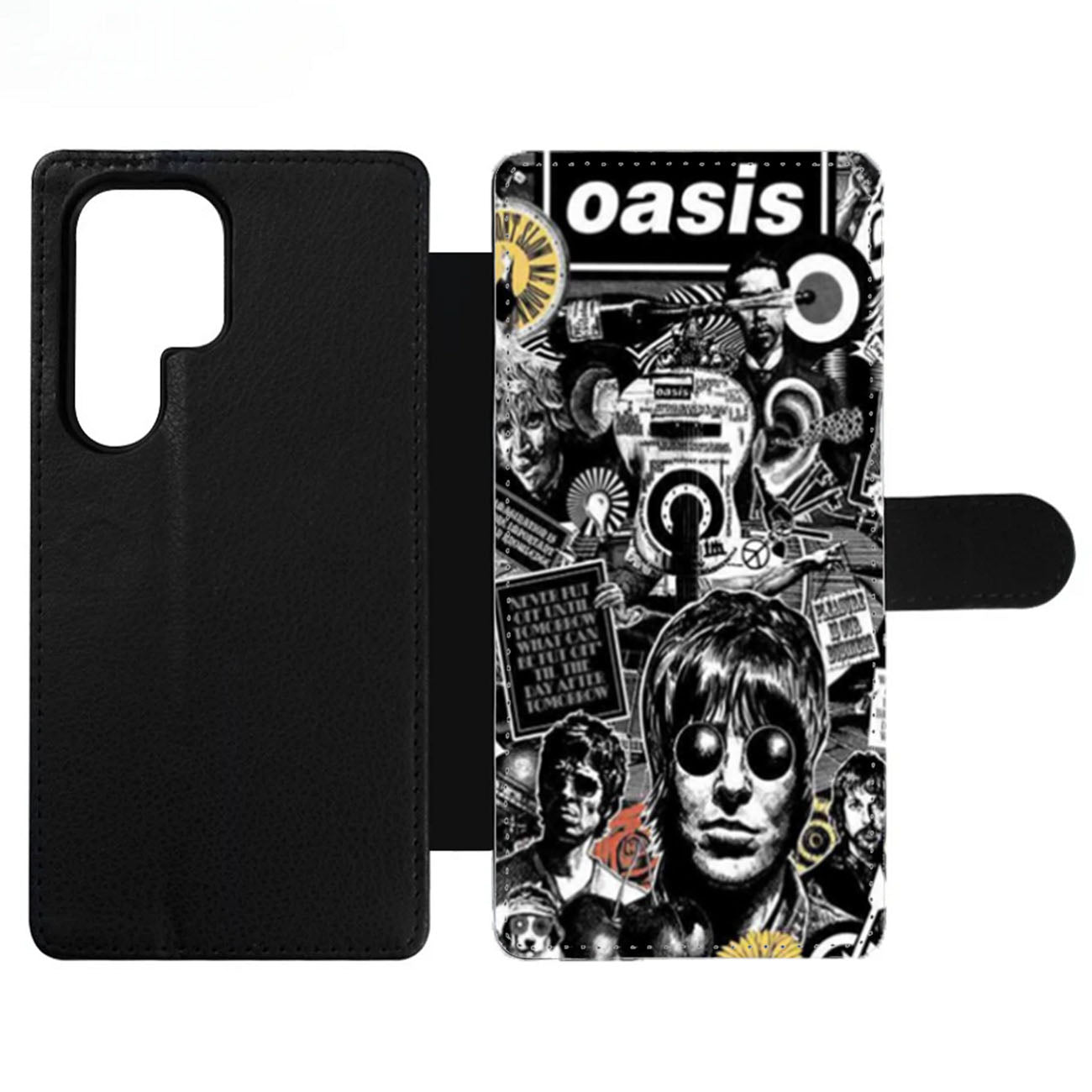Oasis band Liam Noel Galagher Wallet Samsung Case