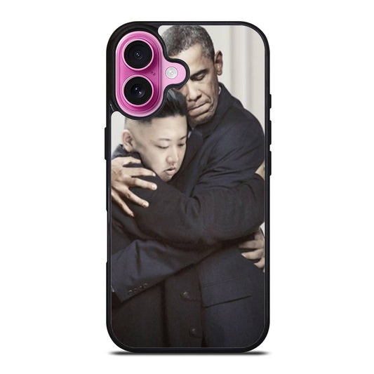 Obama and Kim Jong Un iPhone Case Cover