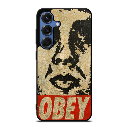 Obey Poster Samsung S25 Ultra Case