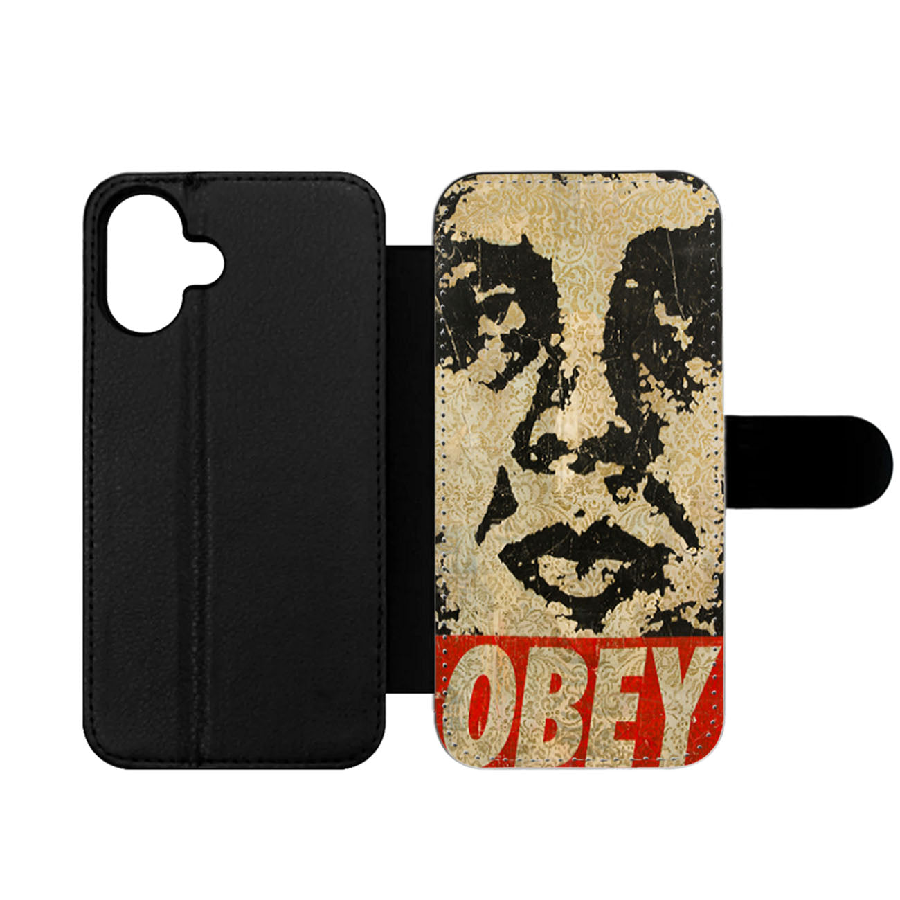 Obey Poster Wallet iPhone Case