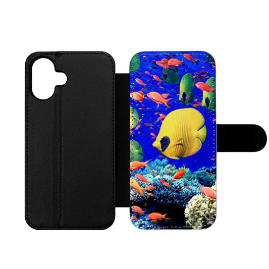 Ocean Life Wallet iPhone Case