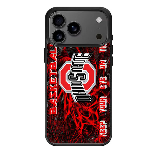 Ohio State Basketball iPhone 17 Pro Max Case