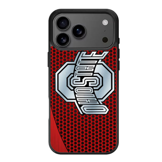 Ohio State Buckeyes Red iPhone 17 Pro Max Case
