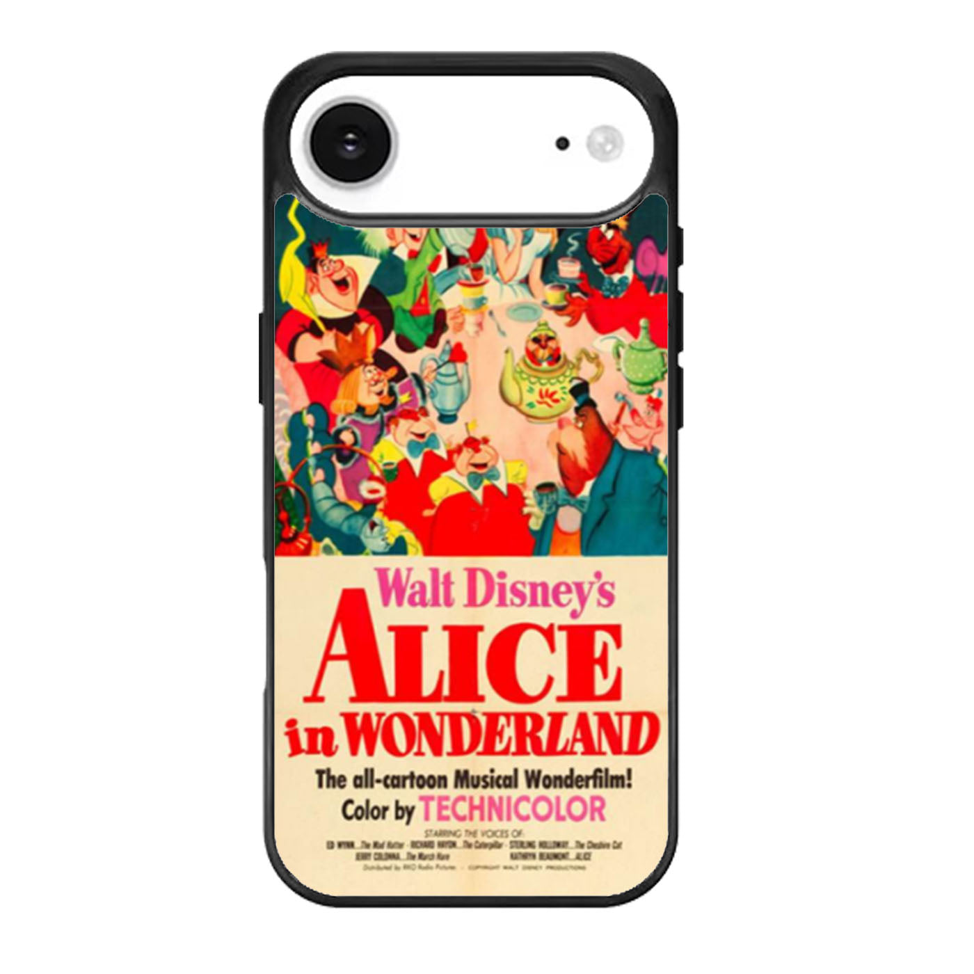 Old Disney Posters Alice In Wonderland iPhone Air Case