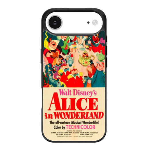 Old Disney Posters Alice In Wonderland iPhone Air Case