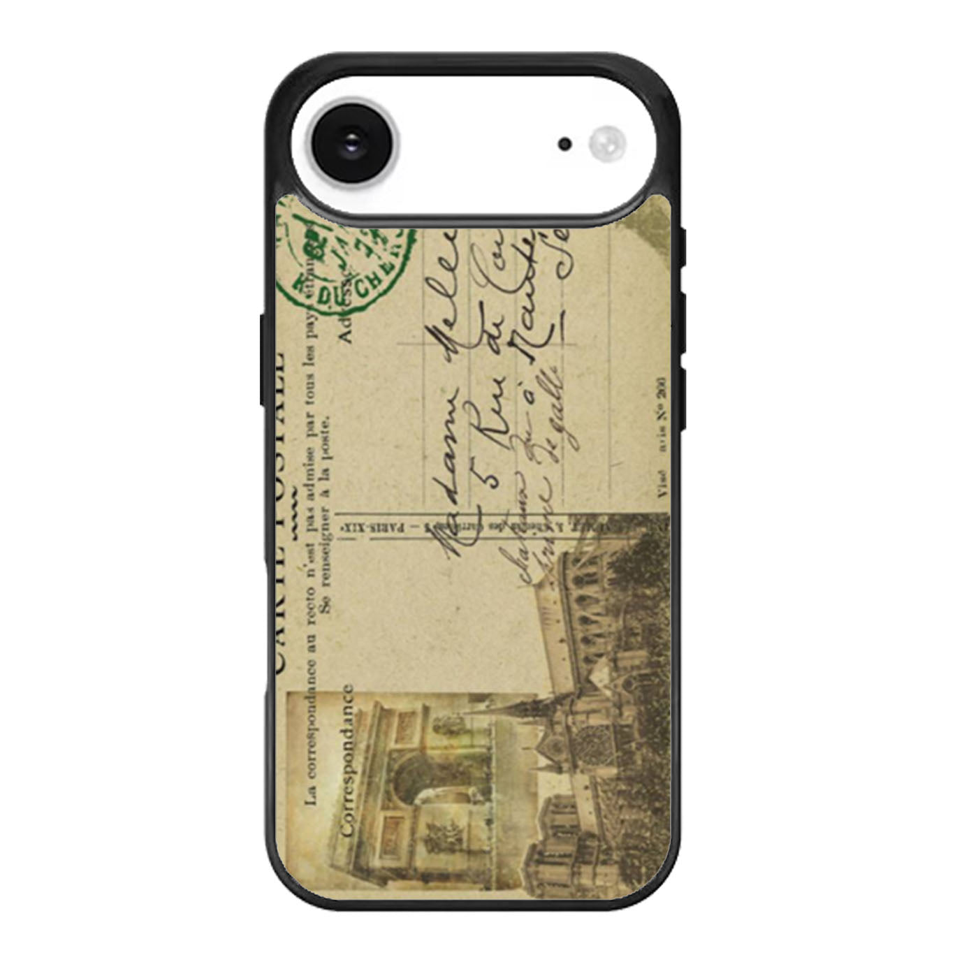Old Paris Postcard with Eiffel Tower iPhone Air Case