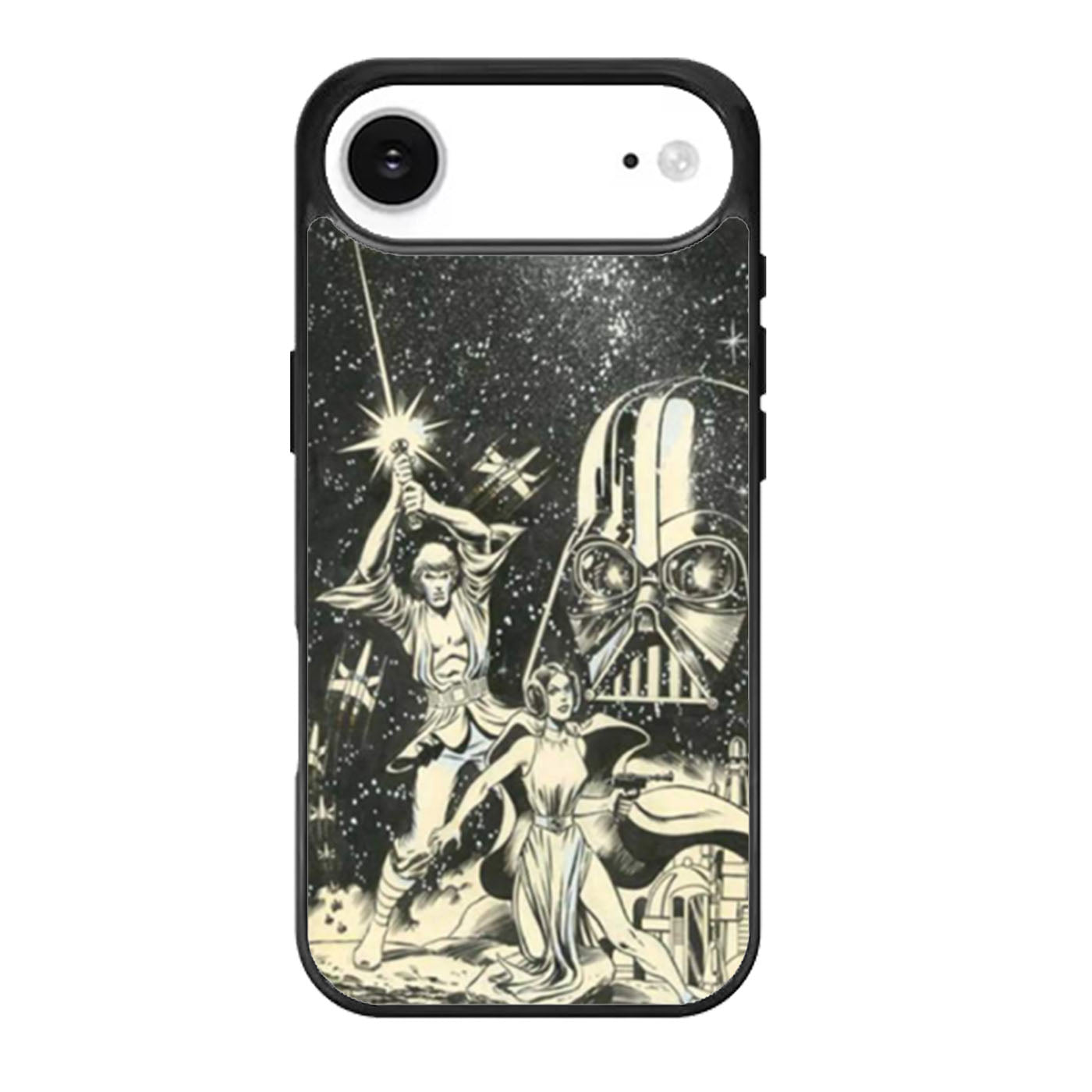 Old Star Wars Black and White iPhone Air Case