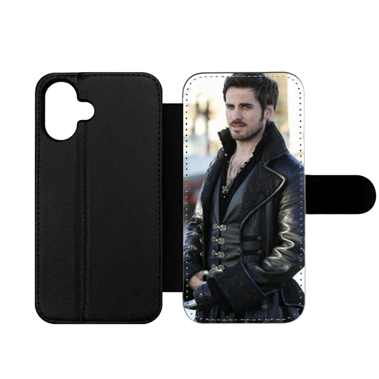 Once Upon A Time Captian Hook Believe Wallet iPhone Case