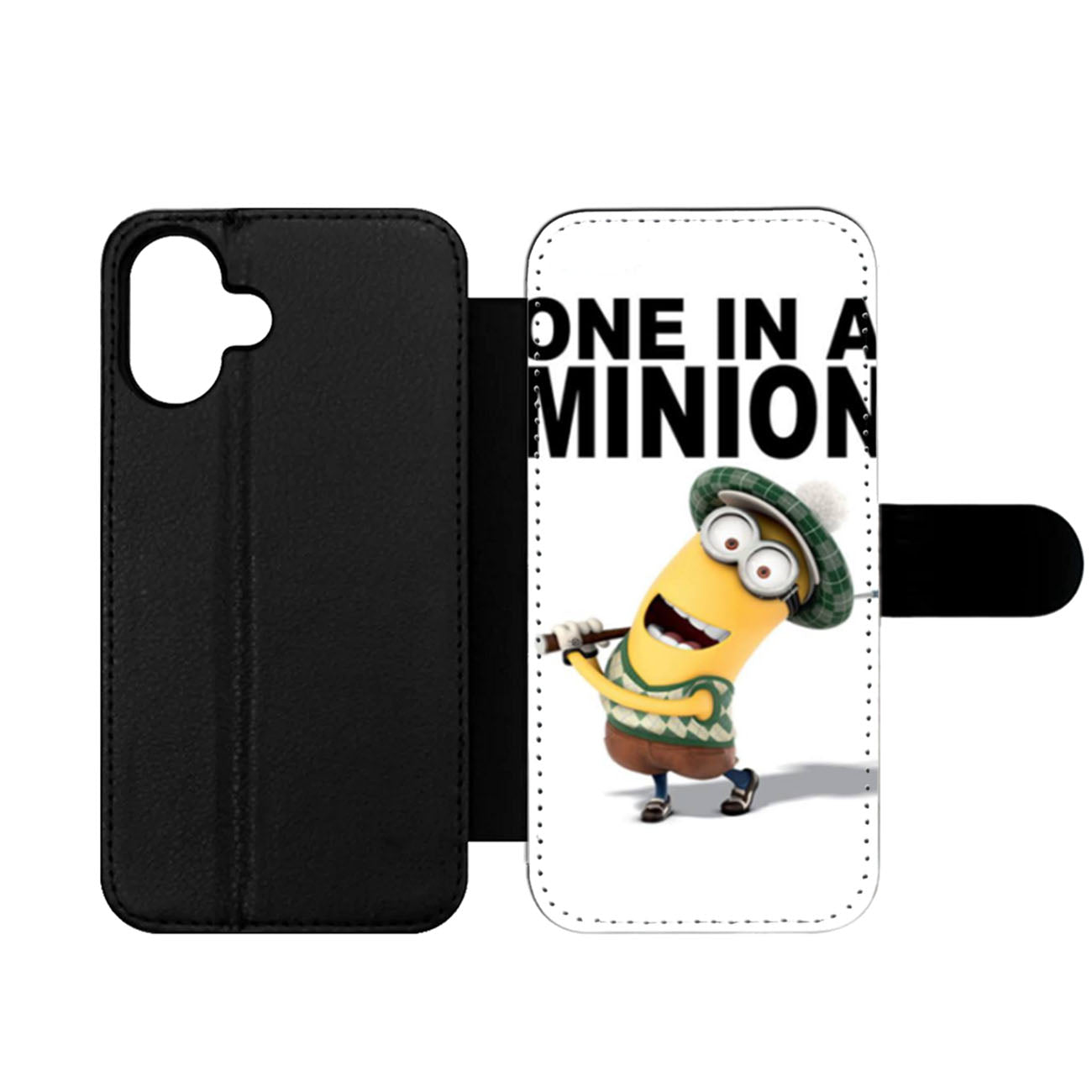 One In A Minion Despicable Me Minion Quote Wallet iPhone Case