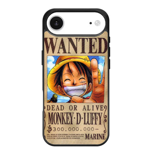 One Piece Monkey D Luffy Wanted Poster iPhone Air Case