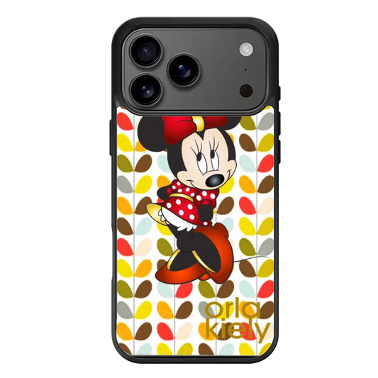 Orla Kiely Minnie Mouse iPhone 17 Pro Max Case