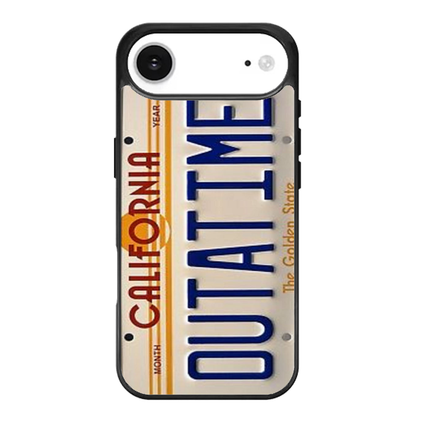 Outatime Back To The Future California License Plate iPhone Air Case