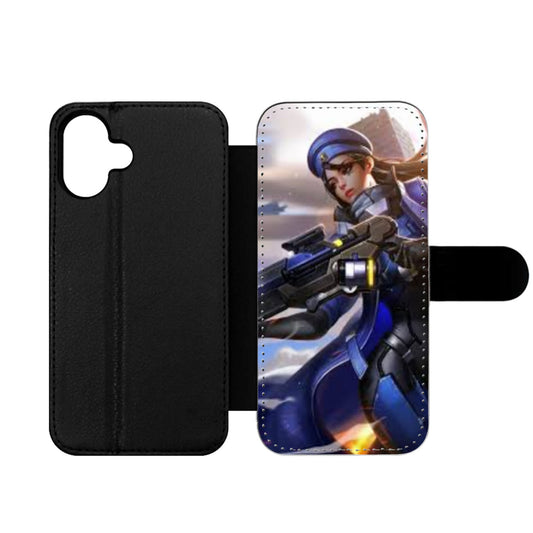 Overwatch Ana Amari Wallet iPhone Case