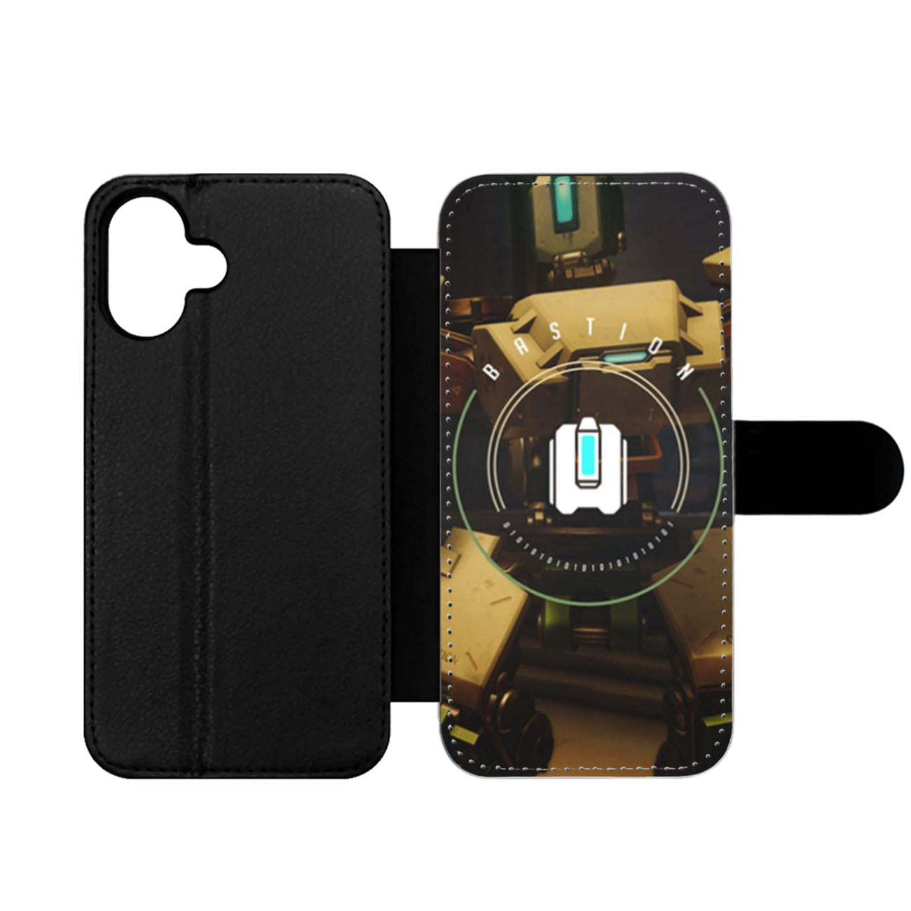 Overwatch Bastion Wallet iPhone Case