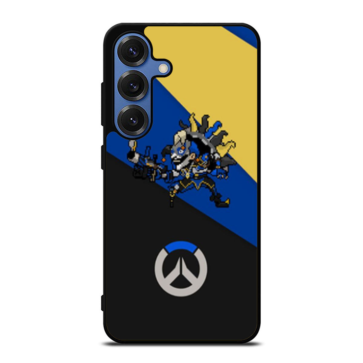 Overwatch Fool Junkrat Pixel Spray Samsung S25 Ultra Case