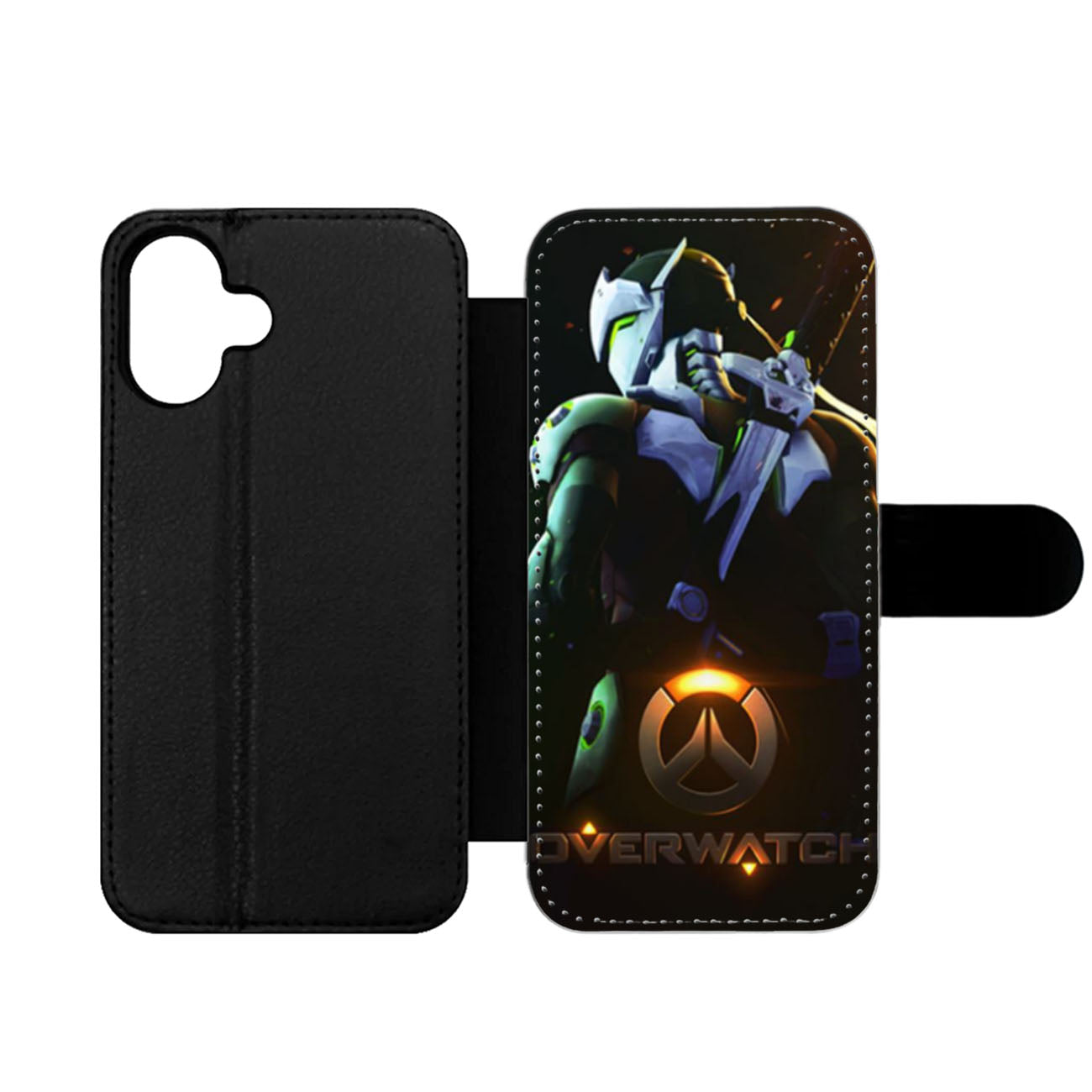 Overwatch Genji Poster Wallet iPhone Case