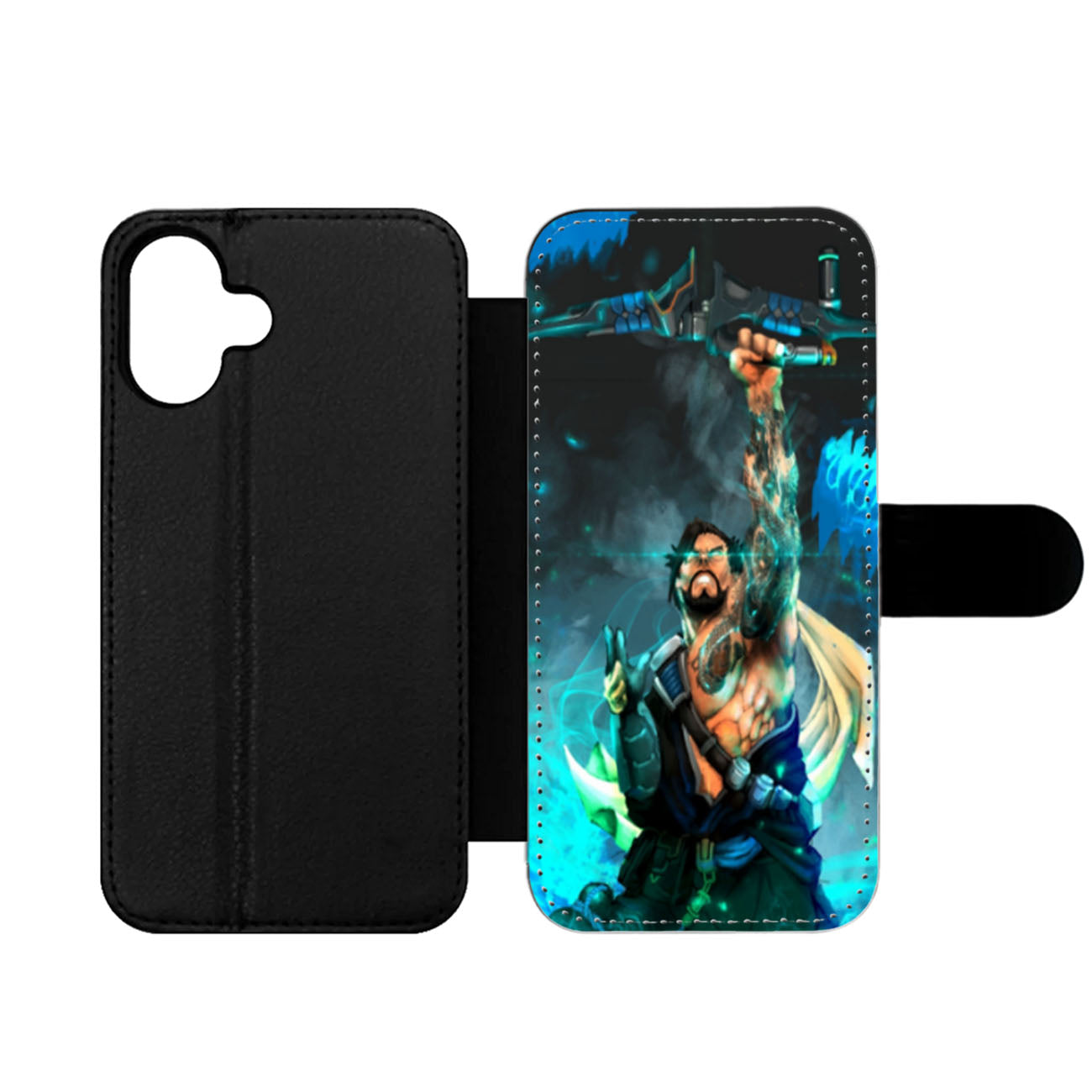 Overwatch Hanzo Game Wallet iPhone Case