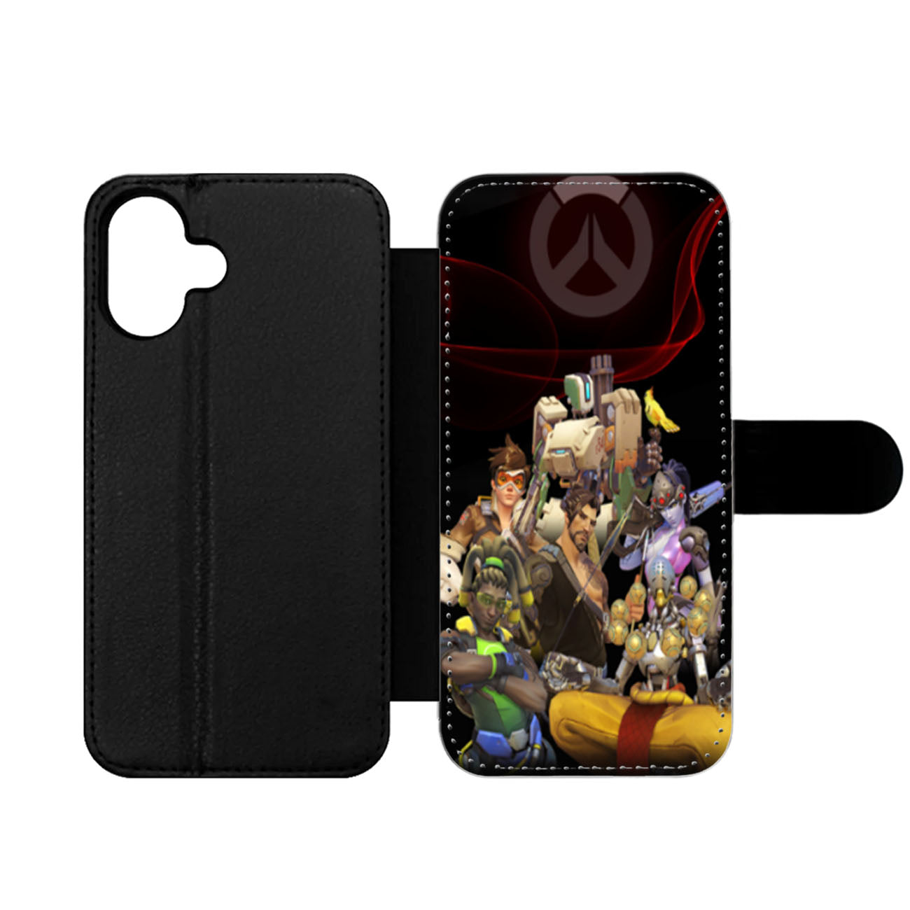 Overwatch Heroes Poster Wallet iPhone Case