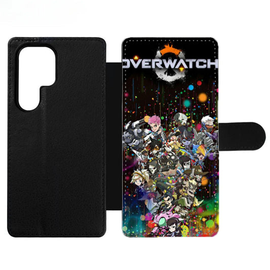 Overwatch Heroes Wallet Samsung Case