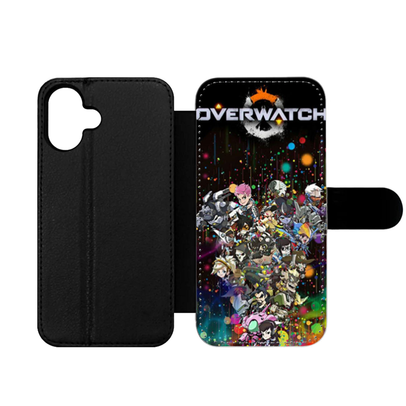 Overwatch Heroes Wallet iPhone Case