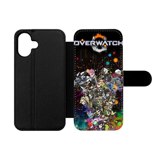 Overwatch Heroes Wallet iPhone Case