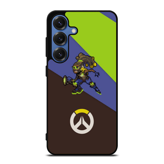 Overwatch Lucio Pixel Spray Samsung S25 Ultra Case