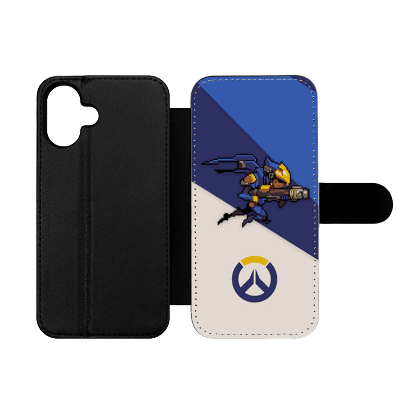 Overwatch Pharah Pixel Spray Wallet iPhone Case