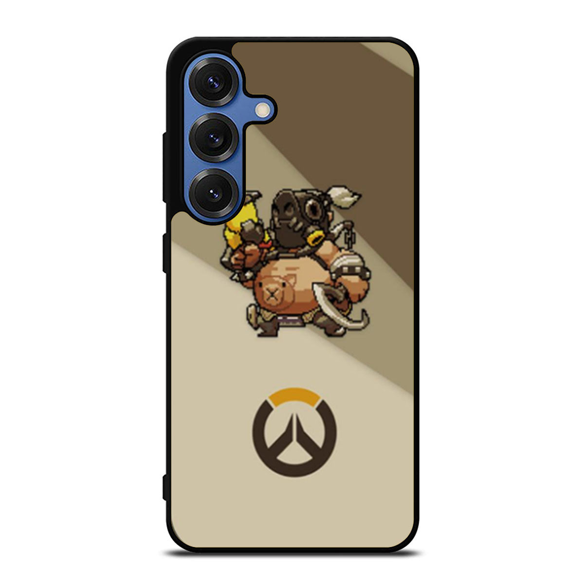 Overwatch Roadhog Pixel Spray Samsung S25 Ultra Case