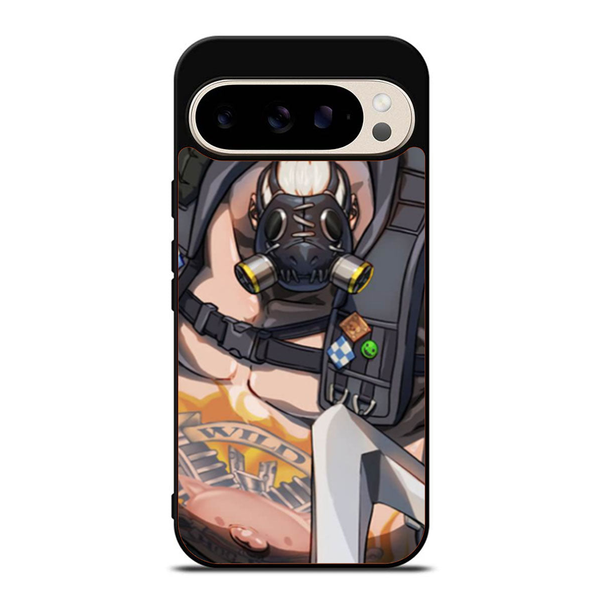 Overwatch Roadhog Two Google Pixel 9 Pro Case