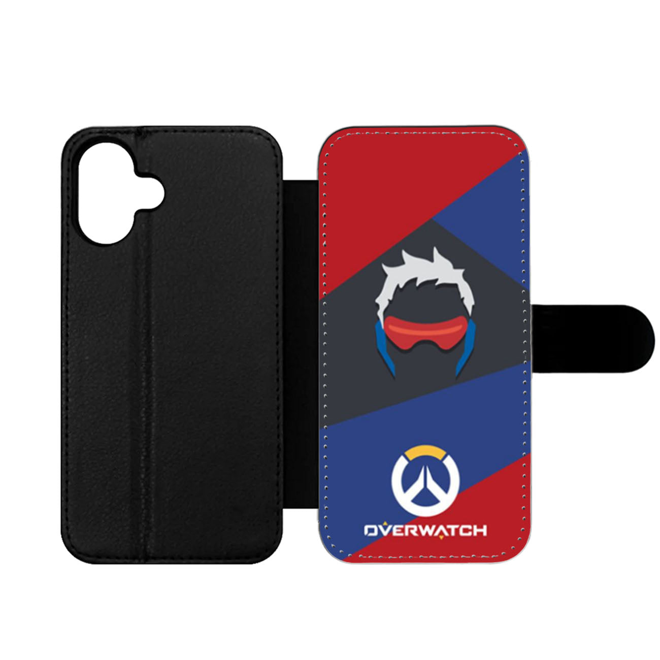 Overwatch Soldier 76 Poster Wallet iPhone Case