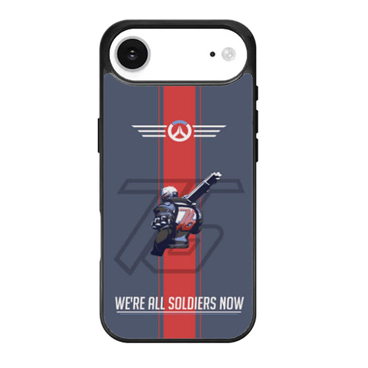 Overwatch Soldier 76 Were All Soldiers Now iPhone Air Case